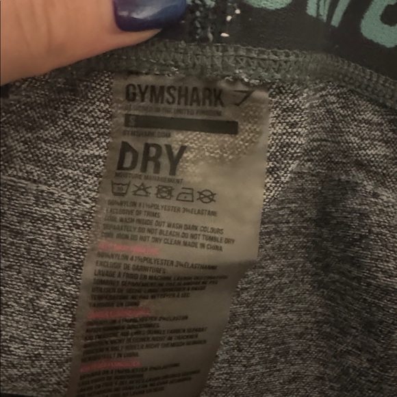 Gymshark Flex Grey Low Rise Women’s Leggings Size S/Small - Picture 9 of 10